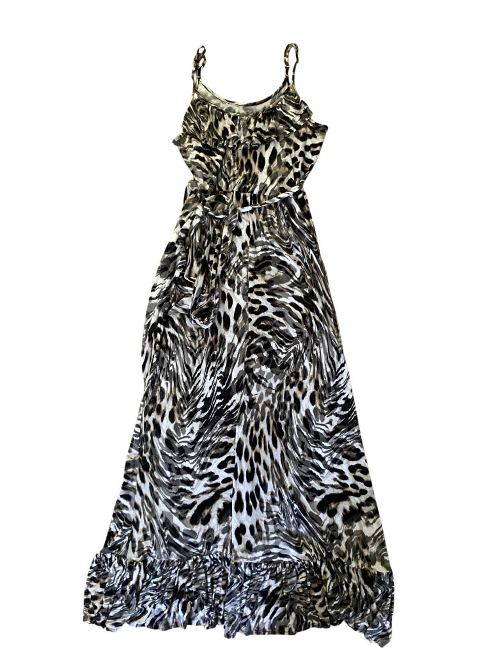 a.n.a •  Leopard-Print • Maxi Dress